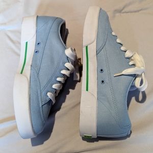 SOLD WOMEN'S RALPH LAUREN LIGHT BLUE SNEAKERs